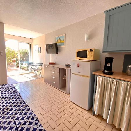 Studio Front De Mer Le Barcares Bagian luar foto